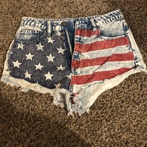 USA Jean Shorts
